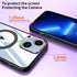 iPhone 14 Plus Bracket magnetic absorption colorful lens Case