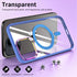 iPhone 14 Plus Bracket magnetic absorption colorful lens Case