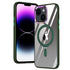 iPhone 14 Plus Bracket magnetic absorption colorful lens Case