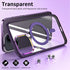 iPhone 14 Plus Bracket magnetic absorption colorful lens Case