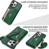 iPhone 14 Pro Max lanyard 2 in 1 Leather card bag case card slots