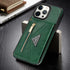 iPhone 14 Pro Max lanyard 2 in 1 Leather card bag case card slots