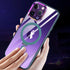 iPhone 14 Pro Bracket magnetic absorption colorful lens Case