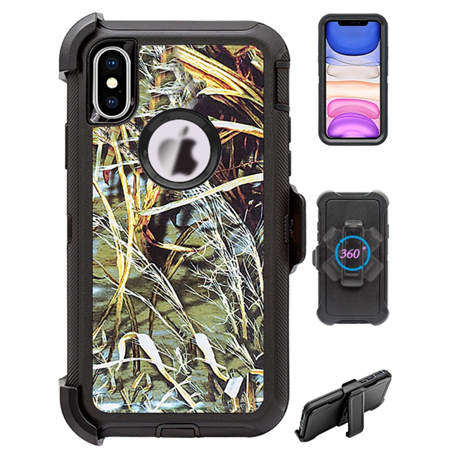 iPhone X / Xs Design Full Protection Heavy Duty Shockproof Case