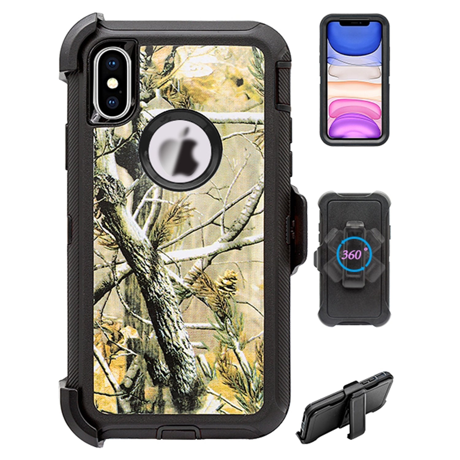 iPhone X / Xs Design Full Protection Heavy Duty Shockproof Case