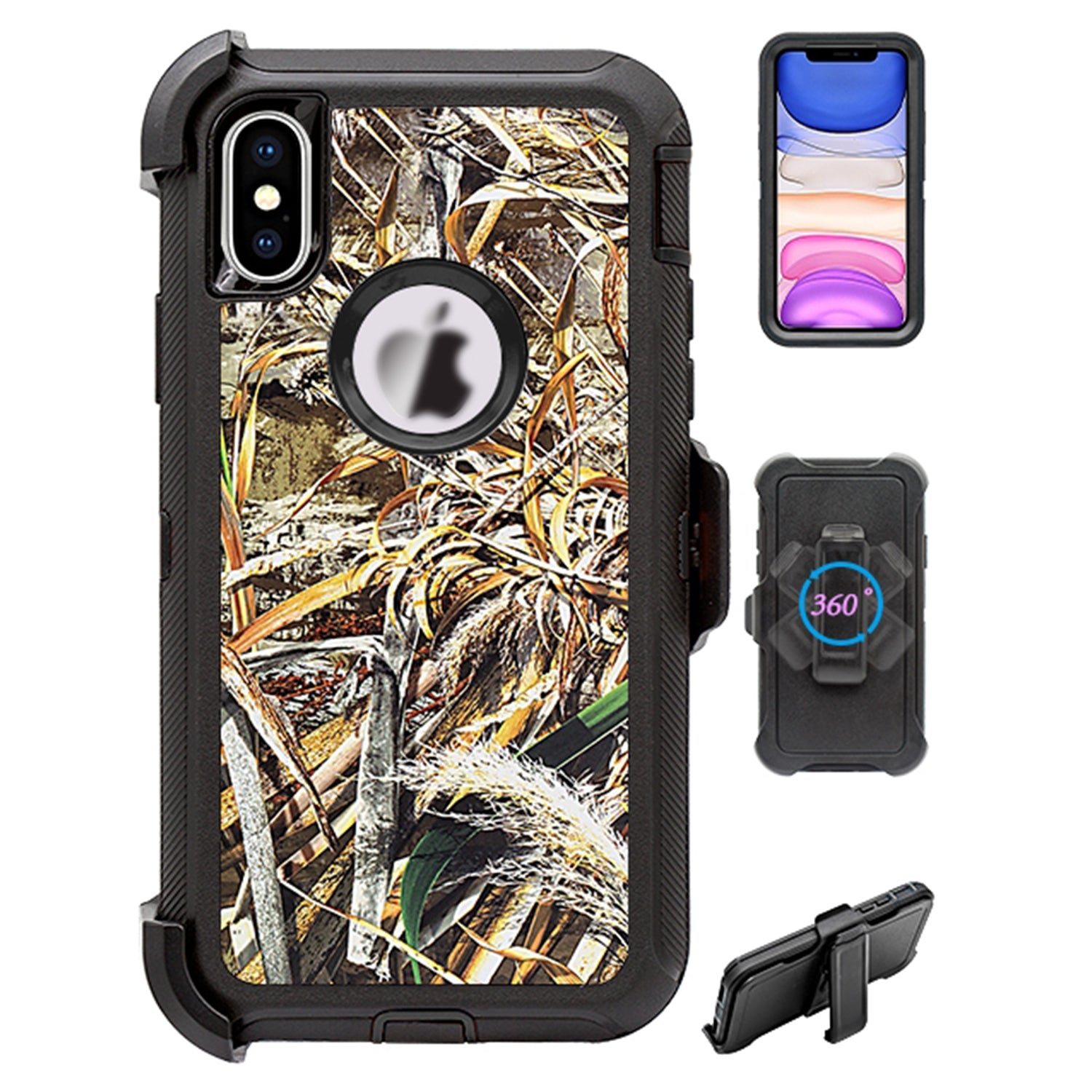 iPhone X / Xs Design Full Protection Heavy Duty Shockproof Case