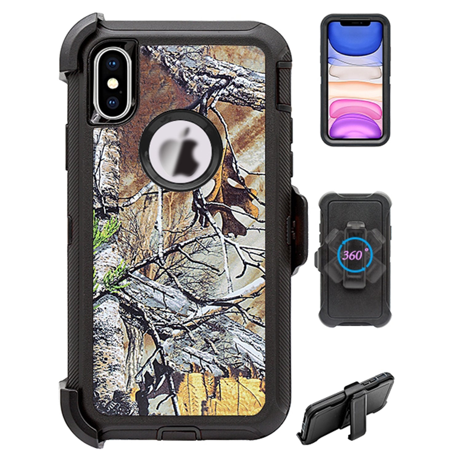 iPhone X / Xs Design Full Protection Heavy Duty Shockproof Case