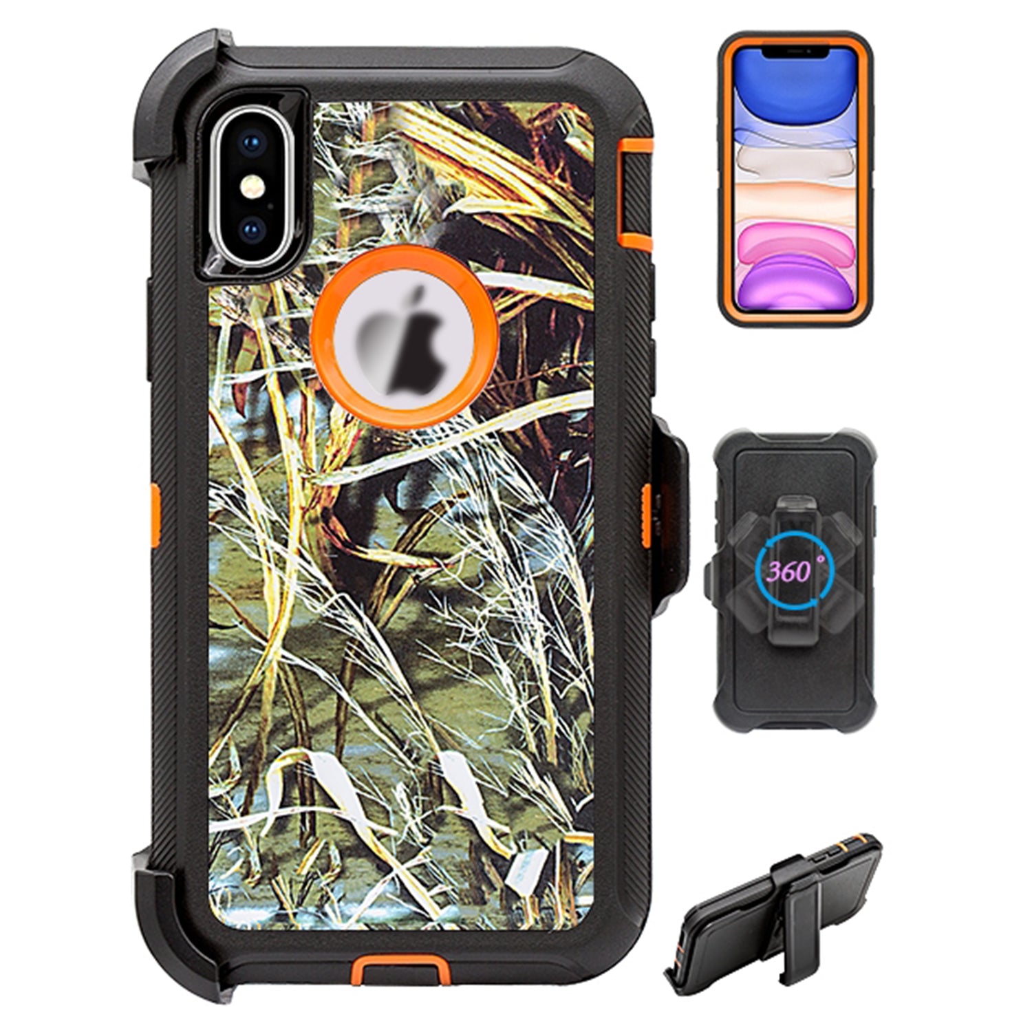 iPhone X / Xs Design Full Protection Heavy Duty Shockproof Case