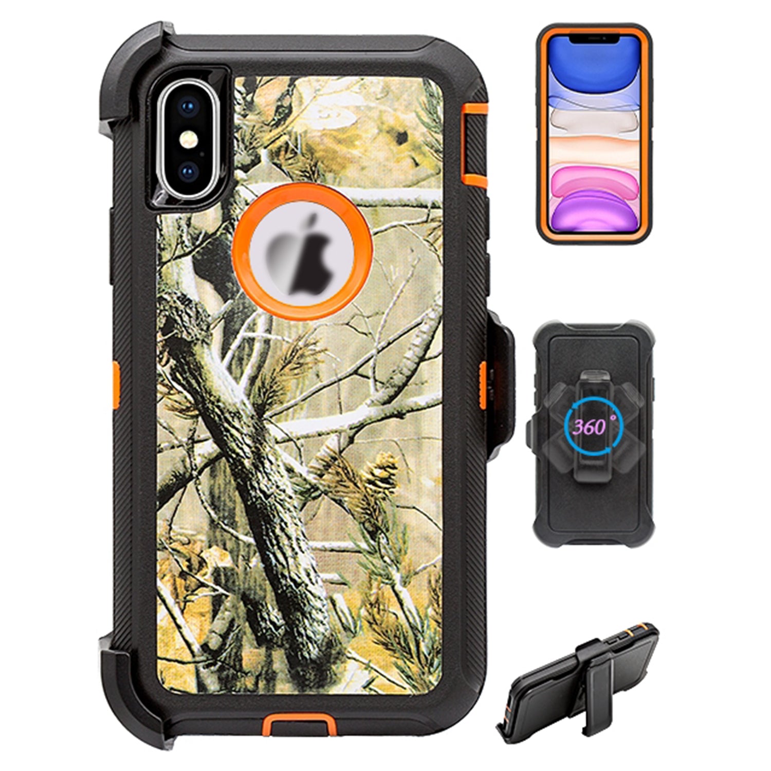 iPhone X / Xs Design Full Protection Heavy Duty Shockproof Case