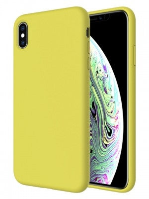 Colorful Liquid Silicone Gel Rubber Case for iPhone X / Xs