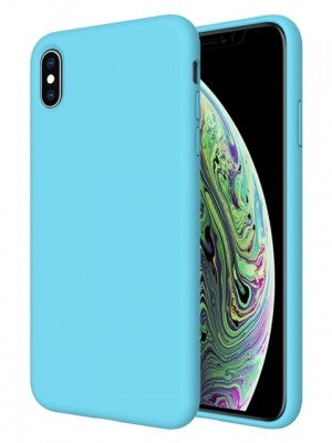 Colorful Liquid Silicone Gel Rubber Case for iPhone X / Xs