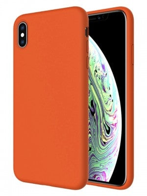 Colorful Liquid Silicone Gel Rubber Case for iPhone X / Xs