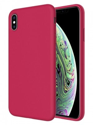 Colorful Liquid Silicone Gel Rubber Case for iPhone X / Xs