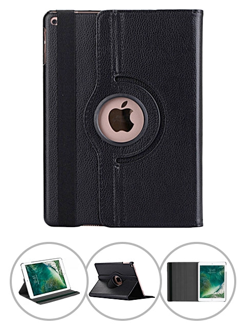 360 Degree Rotating Leather Standing Case for iPad Air 2