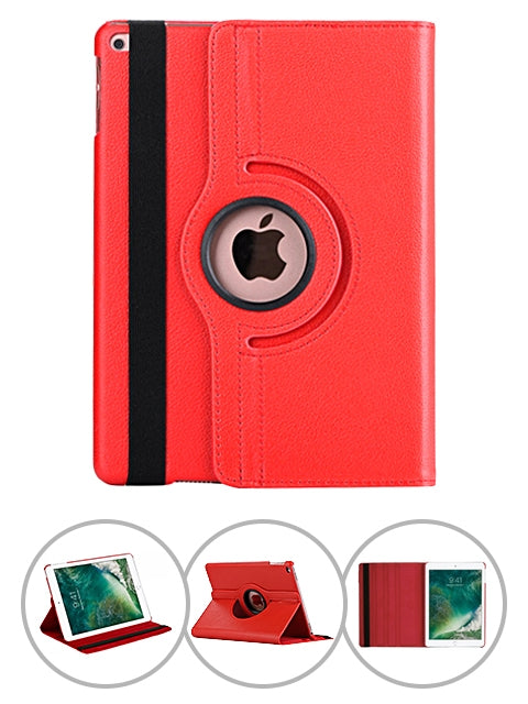 360 Degree Rotating Leather Standing Case for iPad Air 2