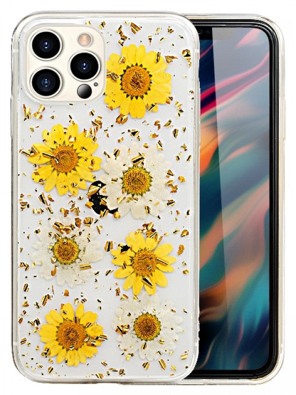 iPhone 12 Pro Max (6.7") Soft Plastic Fashion Colorful Flowers Design Case