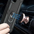 iPhone 11 Pro Max (6.5") Dual Colors Ring Magnetic GPS car mount Phone Holder case