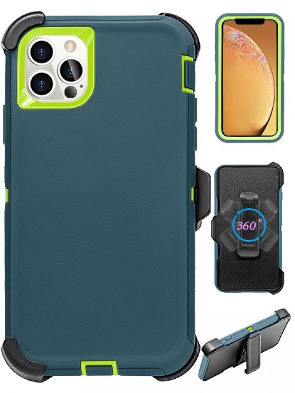 Full Protection HeaiPhone 12 Pro Max (6.7") Full Protection Heavy Duty Shockproof Casevy Duty Shockproof Case for iPhone 12 Pro Max (6.7")