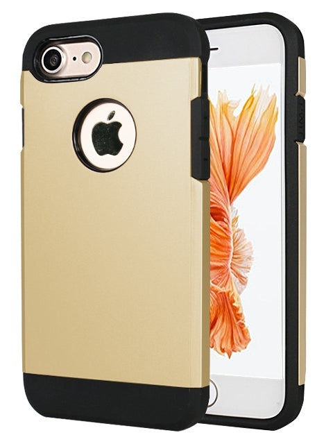 Simple Hybrid Case for iPhone 6 Plus (5.5in) - Gold