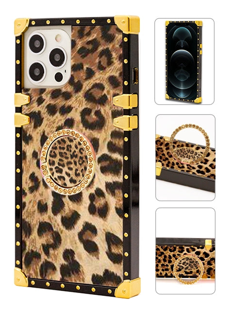 TPU Luxury Diamonds Fashion Case with Kickstand for iPhone 12 Pro Max (6.7")