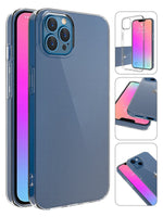 iPhone 13 Pro Max Transparent Clear Soft TPU Cover Case