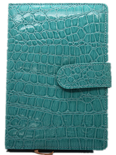 Leathe Cover Note Book-Teal