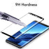 Black 1PCS Tempered Glass for Galaxy Note 8