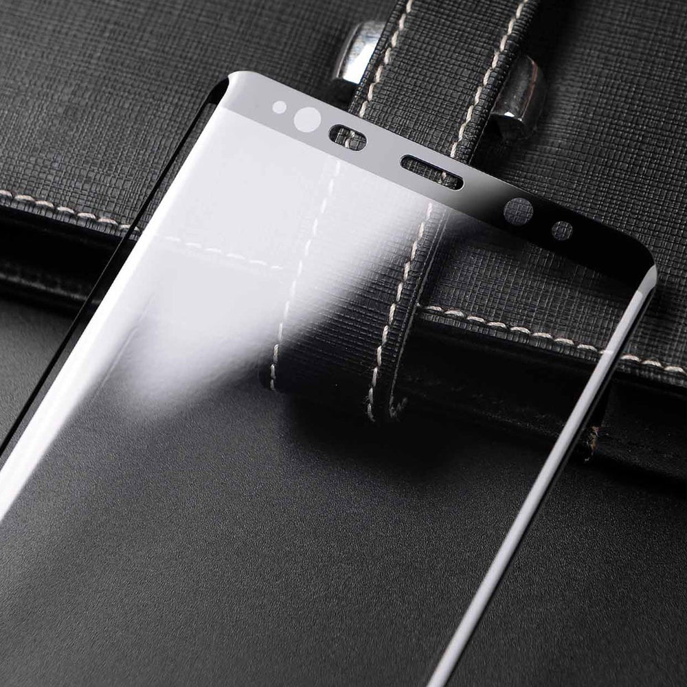 Black 1PCS Tempered Glass for Galaxy Note 8